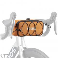 Suporturi telefon si depozitare accesorii, Geanta bicicleta Rockbros TL001 Road To Sky pentru ghidon, 1.9L, Waterproof, Portocaliu, lerato.ro