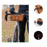 Geanta bicicleta Rockbros TL001 Road To Sky pentru ghidon, 1.9L, Waterproof, Portocaliu 5 - lerato.ro