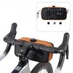 Geanta bicicleta Rockbros TL001 Road To Sky pentru ghidon, 1.9L, Waterproof, Portocaliu 7 - lerato.ro