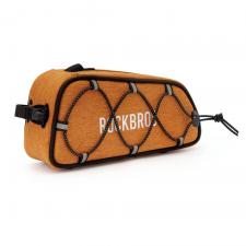 Accesorii Auto / Moto / Bicicleta, Geanta pentru bicicleta Rockbros TL004 Road To Sky, Waterproof, Montare pe cadru, 0.7L, Portocaliu, lerato.ro