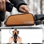Geanta pentru bicicleta Rockbros TL004 Road To Sky, Waterproof, Montare pe cadru, 0.7L, Portocaliu 6 - lerato.ro