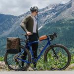 Geanta pentru bicicleta Rockbros TL004 Road To Sky, Waterproof, Montare pe cadru, 0.7L, Portocaliu 8 - lerato.ro