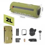 Geanta pentru bicicleta Rockbros AS-143 Road To Sky, Waterproof, Montare pe ghidon, 2L, Verde 5 - lerato.ro
