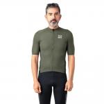 Tricou cu maneca scurta pentru ciclism Rockbros Road To Sky, Slim fit, Respirabil, Poliamida / Elastan, Marime S, Verde 5 - lerato.ro