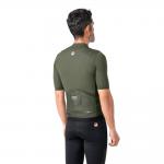 Tricou cu maneca scurta pentru ciclism Rockbros Road To Sky, Slim fit, Respirabil, Poliamida / Elastan, Marime M, Verde 8 - lerato.ro