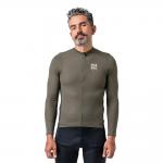 Tricou cu maneca lunga pentru ciclism Rockbros Road To Sky, Slim fit, Respirabila, Protectie UV, Marime S, Dark Green 5 - lerato.ro