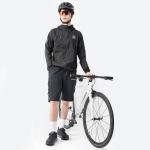 Jacheta cu maneca lunga pentru ciclism Rockbros TLWT002 Road To Sky, Slim fit, Respirabila, Windproof, Marime S, Negru 7 - lerato.ro