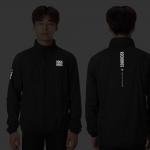 Jacheta cu maneca lunga pentru ciclism Rockbros TLWT002 Road To Sky, Slim fit, Respirabila, Windproof, Marime M, Negru 12 - lerato.ro