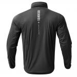 Jacheta cu maneca lunga pentru ciclism Rockbros TLWT002 Road To Sky, Slim fit, Respirabila, Windproof, Marime L, Negru 4 - lerato.ro