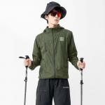 Jacheta cu maneca lunga pentru ciclism Rockbros TLWT002 Road To Sky, Slim fit, Respirabila, Windproof, Marime L, Verde 5 - lerato.ro