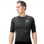 Tricou cu maneca scurta pentru ciclism Rockbros Road To Sky, Slim fit, Respirabil, Poliester / Spandex, Marime L, Negru 3 - lerato.ro