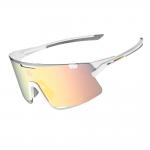 Ochelari de ciclism Rockbros SP338  Road to Sky, Lentile interschimbabile, Fotocromatica / Polarizanta / Pentru noapte, Protectie UV, Bej 2 - lerato.ro