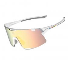 Accesorii Auto / Moto / Bicicleta, Ochelari de ciclism Rockbros SP338  Road to Sky, Lentile interschimbabile, Fotocromatica / Polarizanta / Pentru noapte, Protectie UV, Bej, lerato.ro