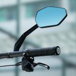 Oglinda retrovizoare bicicleta Rockbros F-253W, Dreapta, Strat anti-reflexie, Diametru ghidon 21-31.8mm, Negru 8 - lerato.ro