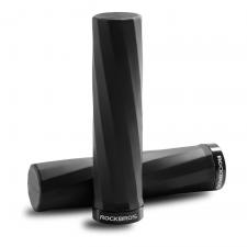Accesorii Auto / Moto / Bicicleta, Mansoane antiderapante pentru bicicleta Rockbros 71230002004, Strat exterior moale, Fixare stabila, 22.2 mm, Negru, lerato.ro