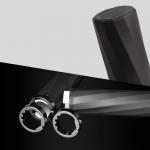 Mansoane antiderapante pentru bicicleta Rockbros 71230002004, Strat exterior moale, Fixare stabila, 22.2 mm, Negru 4 - lerato.ro