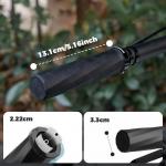 Mansoane antiderapante pentru bicicleta Rockbros 71230002004, Strat exterior moale, Fixare stabila, 22.2 mm, Negru 5 - lerato.ro
