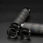 Mansoane antiderapante pentru bicicleta Rockbros GR0112, Strat exterior moale, Fixare stabila, 22 mm, Negru 3 - lerato.ro