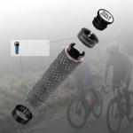 Mansoane antiderapante pentru bicicleta Rockbros GR0112, Strat exterior moale, Fixare stabila, 22 mm, Negru 5 - lerato.ro