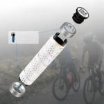 Mansoane antiderapante pentru bicicleta Rockbros GR0112, Strat exterior moale, Fixare stabila, 22 mm, Alb 3 - lerato.ro
