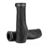 Mansoane antiderapante pentru bicicleta Rockbros G326PL, Absortie eficienta a vibratiilor, Fixare stabila, 22.2 mm, Negru 2 - lerato.ro