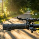 Mansoane antiderapante pentru bicicleta Rockbros G326PL, Absortie eficienta a vibratiilor, Fixare stabila, 22.2 mm, Negru 3 - lerato.ro