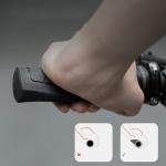 Mansoane antiderapante pentru bicicleta Rockbros G326PL, Absortie eficienta a vibratiilor, Fixare stabila, 22.2 mm, Negru 6 - lerato.ro