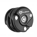 Antifurt bicicleta Rockbros WL798, Cu Cheie, Lungime 70cm, U-lock, Pliabil, Negru 3 - lerato.ro