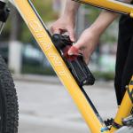 Antifurt bicicleta Rockbros LFCXR0085, Cu Cifru, Lungime 85cm, Design pliabil, Otel, Negru 8 - lerato.ro