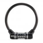 Antifurt bicicleta Rockbros 87639-4, Cu Cifru, Lungime 30cm, Cablu din otel, Negru 2 - lerato.ro