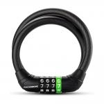 Antifurt bicicleta Rockbros 87632, Cu Cifru, Lungime 115cm, Cablu din otel, Negru 2 - lerato.ro