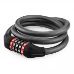 Antifurt bicicleta Rockbros RKS531, Cu Cifru, Lungime 120cm, Iluminare LED, Cablu din otel, Negru 6 - lerato.ro