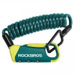 Antifurt bicicleta Rockbros RBK6N, Cu Cifru, Lungime 120cm, Cablu din otel, Turquoise 2 - lerato.ro