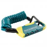 Antifurt bicicleta Rockbros RBK6N, Cu Cifru, Lungime 120cm, Cablu din otel, Turquoise 3 - lerato.ro