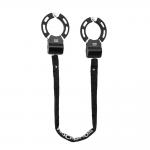 Antifurt bicicleta / trotineta Rockbros 85922, Cu Cheie, Lungime 59.5cm, Lant din otel, Negru 3 - lerato.ro