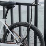 Antifurt bicicleta / trotineta Rockbros 85922, Cu Cheie, Lungime 59.5cm, Lant din otel, Negru 9 - lerato.ro