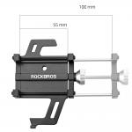 Suport universal bicicleta Rockbros 699, Rotire 360 grade, Fixare stabila, Rosu 5 - lerato.ro