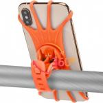 Suport universal bicicleta Rockbros LF436, Rotire 360 grade, Fixare stabila, Portocaliu 3 - lerato.ro