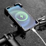 Suport universal bicicleta Rockbros HW-117, Constructie stabila, Rotire 360 grade, Negru / Gri 5 - lerato.ro