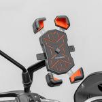 Suport universal bicicleta Rockbros HW-117, Constructie stabila, Rotire 360 grade, Negru / Portocaliu 3 - lerato.ro