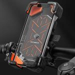 Suport universal bicicleta Rockbros HW-117, Constructie stabila, Rotire 360 grade, Negru / Portocaliu 6 - lerato.ro