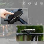 Suport universal bicicleta Rockbros 250015001, Prindere in 4 puncte, Reglabil, Negru 5 - lerato.ro