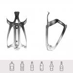Suport bicicleta pentru bidon apa Rockbros RKL02, 147 × 70 × 82 mm, Black / Silver 3 - lerato.ro