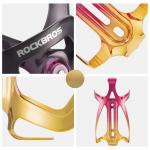Suport bicicleta pentru bidon apa Rockbros RKL02, 147 × 70 × 82 mm, Red / Gold 8 - lerato.ro