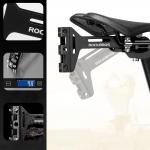 Adaptorul pentru suport de bidon apa Rockbros31210003001, Montare sub sa, Constructie din aluminiu, Negru 5 - lerato.ro