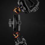 Suport bicicleta pentru bidon apa Rockbros 2-3D, Ajustabil, Constructie din nylon rezistent, Negru 5 - lerato.ro