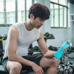 Bidon sport Rockbros 35210027001 Soft Flask pentru alergare, Constructie etansa si flexibila, TPU, 500ml, Light Blue 6 - lerato.ro