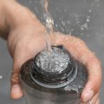 Bidon sport Rockbros 350017001 Soft Flask pentru alergare, Constructie etansa si flexibila, TPU, 500ml, Alb 6 - lerato.ro