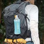 Bidon sport Rockbros 350017002 Soft Flask pentru alergare, Constructie etansa si flexibila, TPU, 500ml, Light Blue 6 - lerato.ro