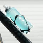 Bidon sport Rockbros 350017002 Soft Flask pentru alergare, Constructie etansa si flexibila, TPU, 500ml, Light Blue 8 - lerato.ro